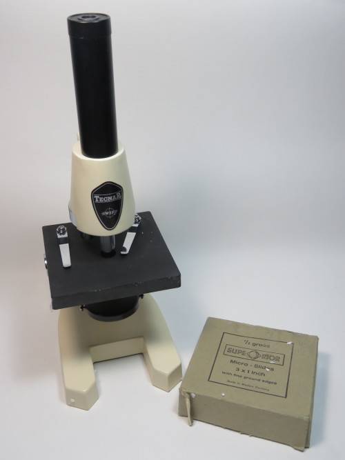 Microscopes Tecnar Swift student microscope with microslides was
